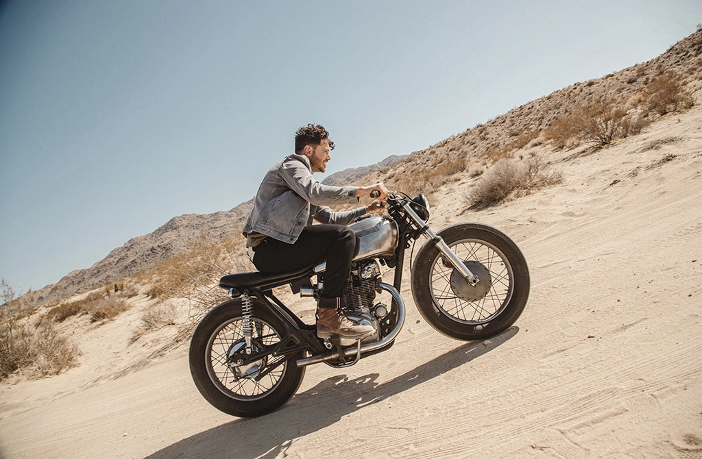 Straight Cut Minimal Fashion The Pen Slim - Black Raw 14oz Selvedge