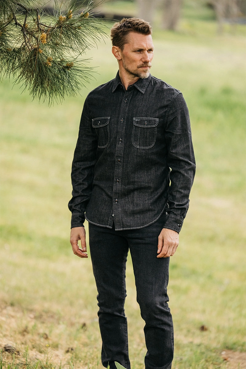 The Pen Slim - Paul 14oz Selvedge Spring Mood Bold Unisex Attire