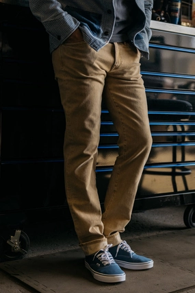 The Pen Slim - Rustic Copper 10.5oz Selvedge Festival Outfit Everyday