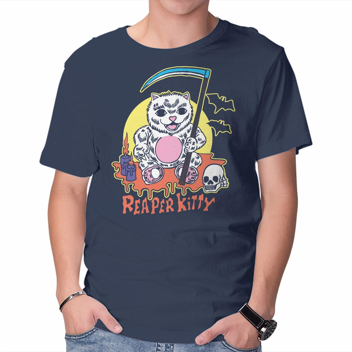 adults' The Reaper Kitty