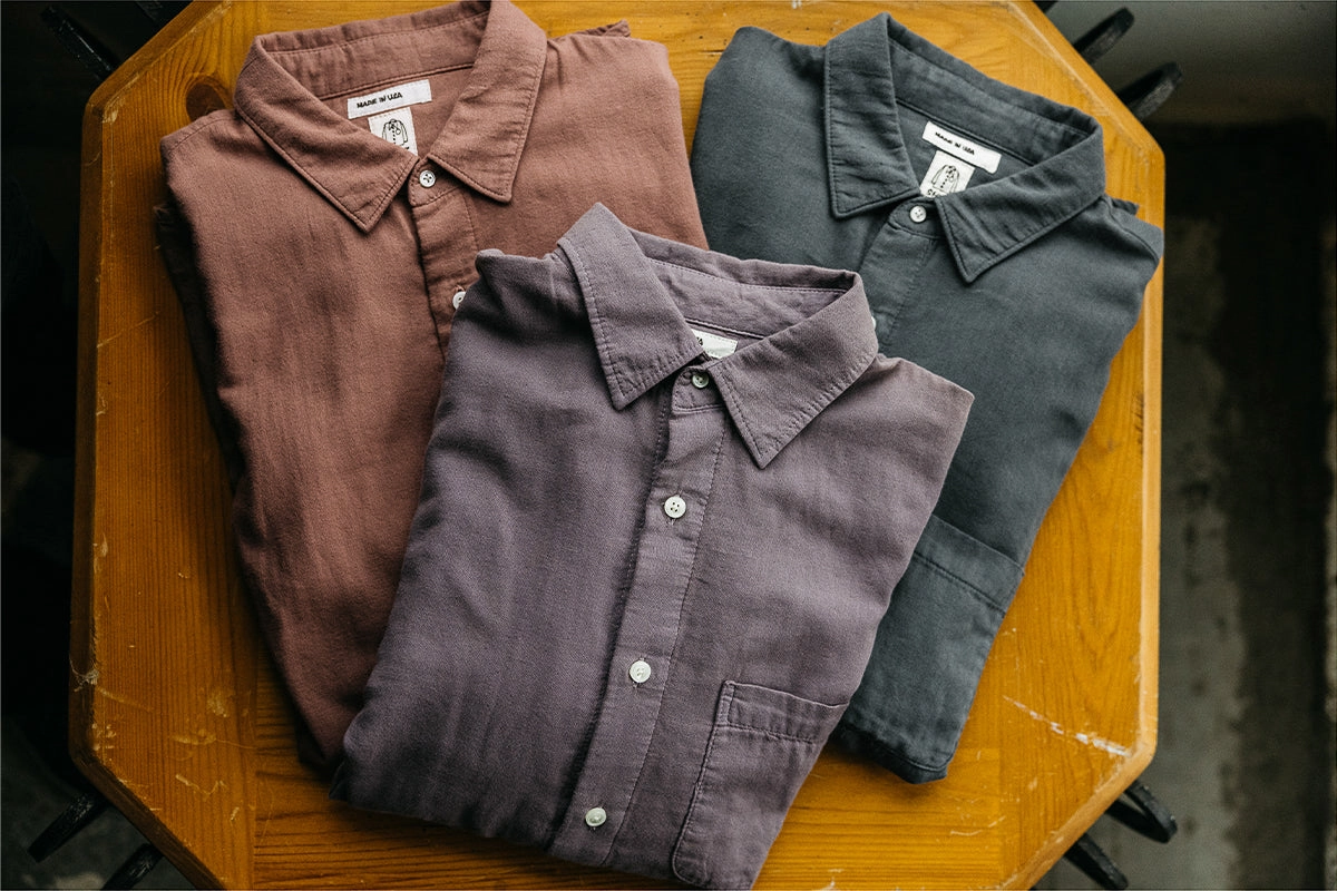 The Ripper Double Gauze Organic Cotton Shirt - Cinnamon Versatile Styling Comfort Stretch