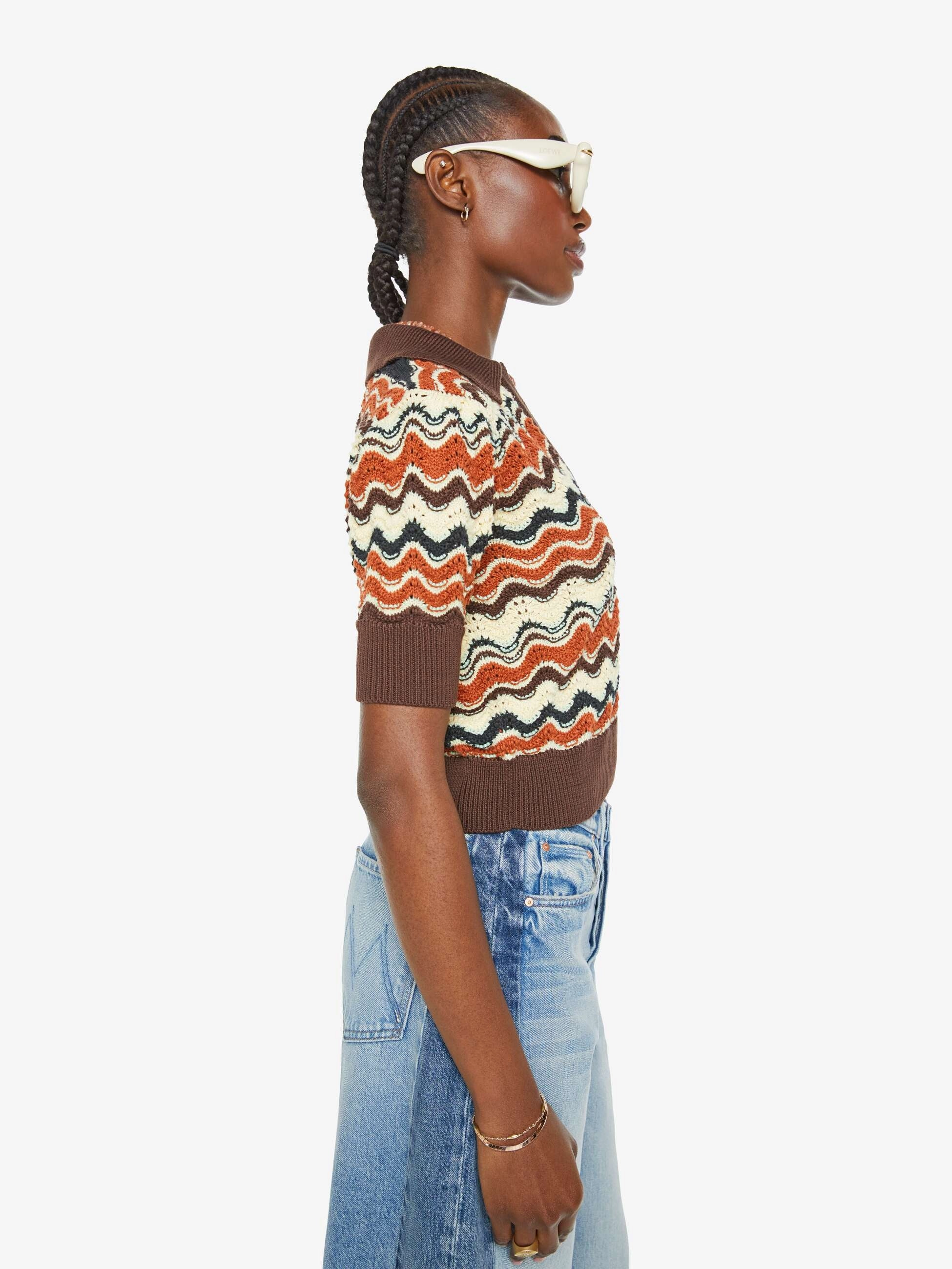 The S/S Off The Top - Mirage Breathable mesh Wrinkle Resistant Finish