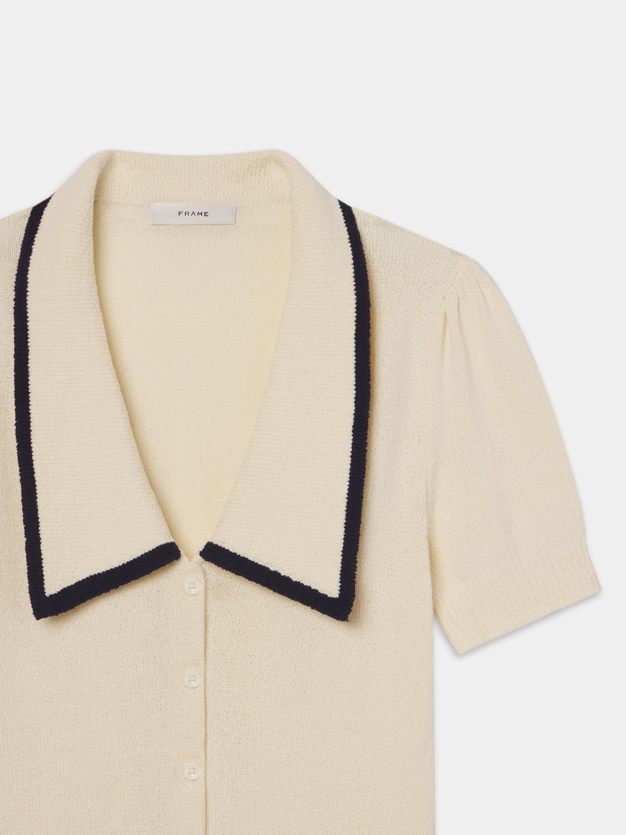 Basic Layering crew neck The Sailor Sweater -- Cream Multi