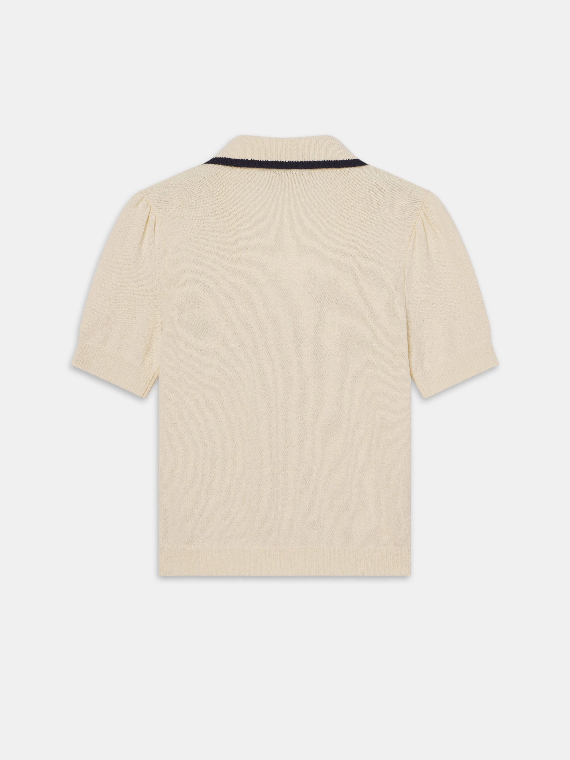 The Sailor Sweater -- Cream Multi Comfy Hug Slim Waist