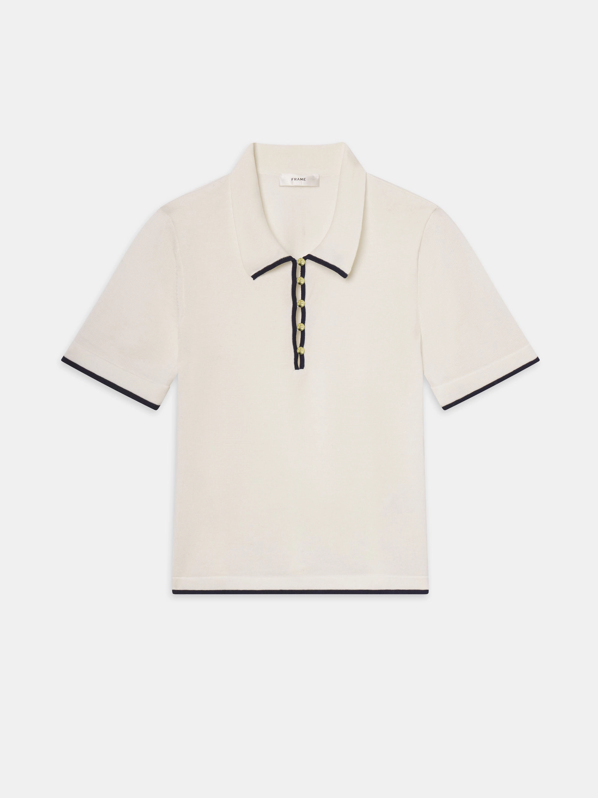 The Sport Polo -- Cream Multi Soft Touch Texture