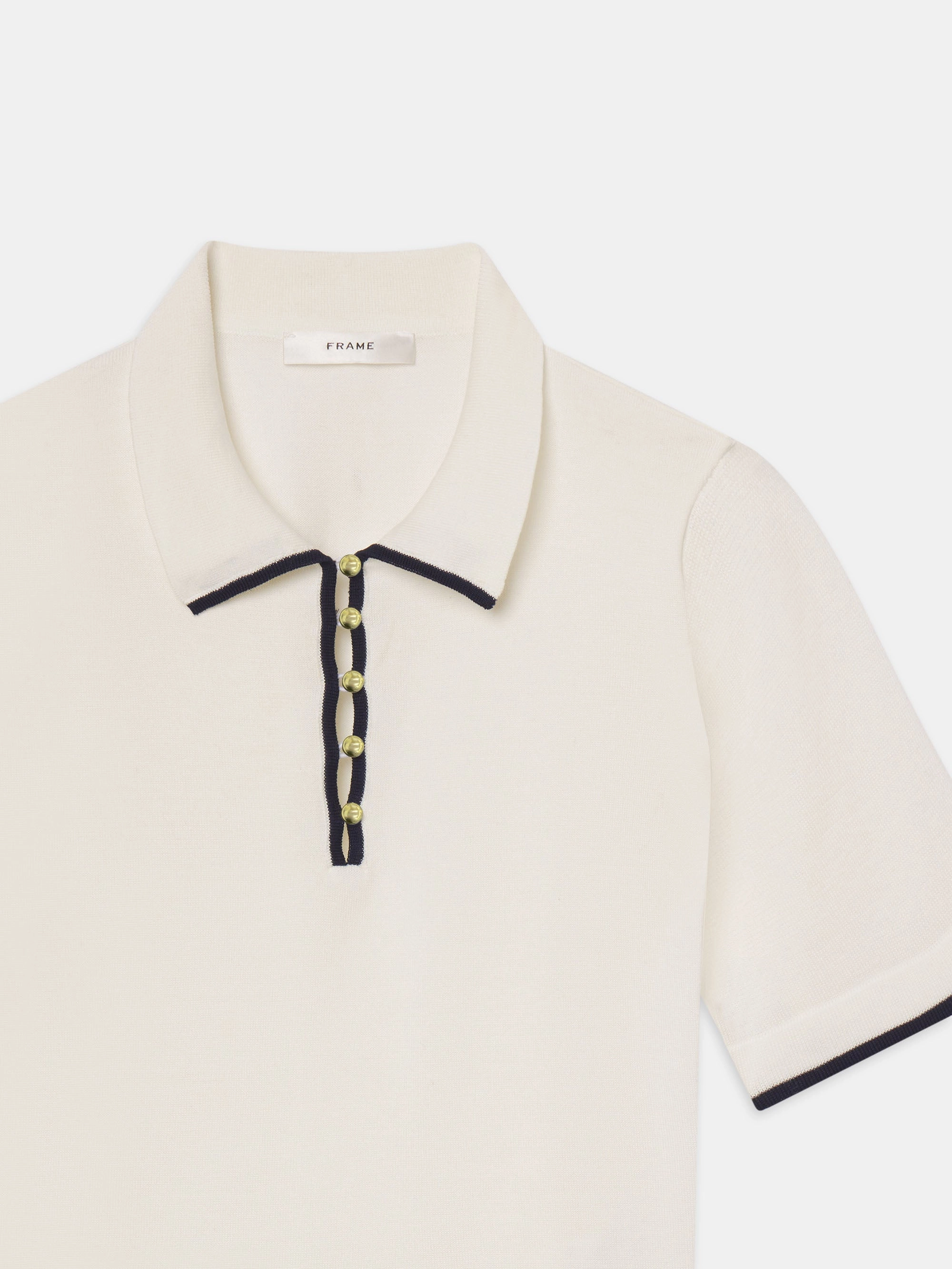 Timeless Layer The Sport Polo -- Cream Multi