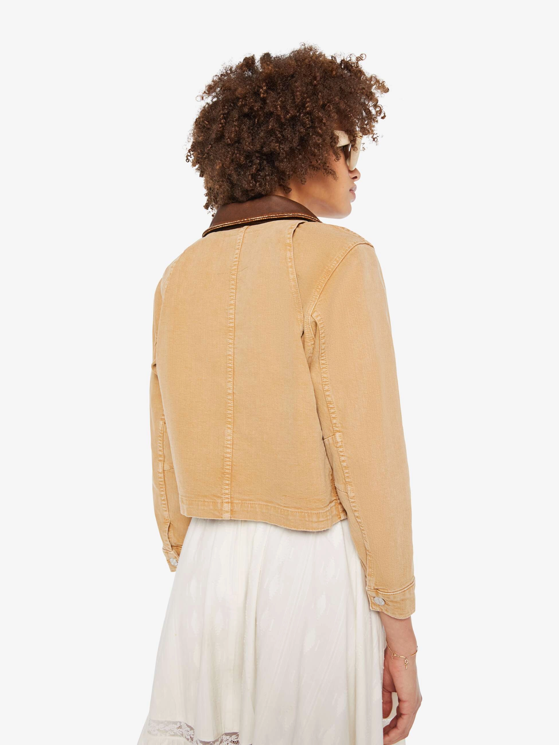 The Workwear Shorty - Whole Wheat Compression Layer Flexible Fiber Fill