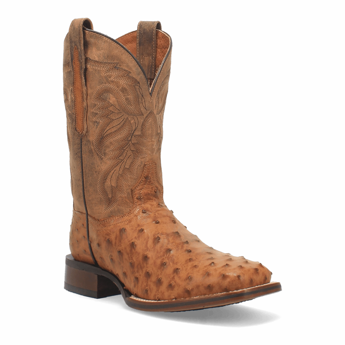 Dan Post Alamosa Full Quill Ostrich Boot DP3875 Comfortable Touch