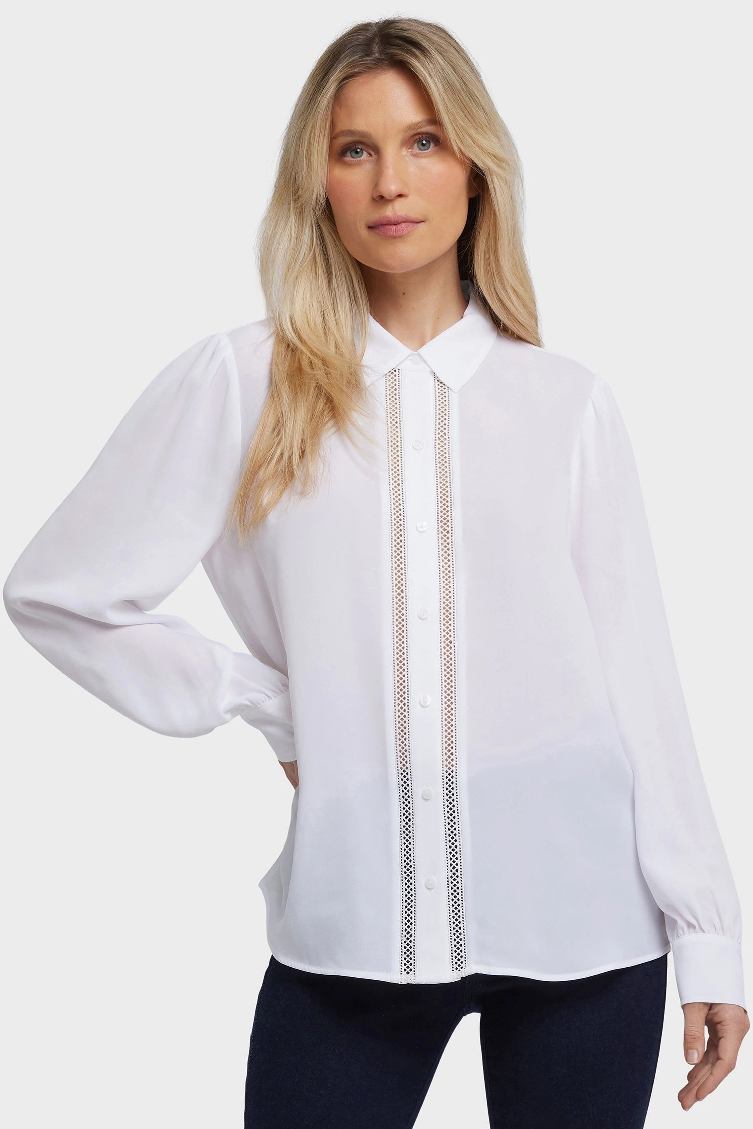 Tiffany Blouse - Optic White Tagless label