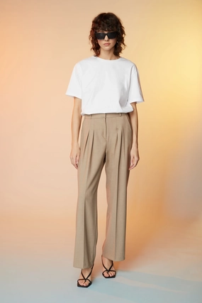 STRAIGHT LEG PANT WITH PLEATS Rugged Comfort