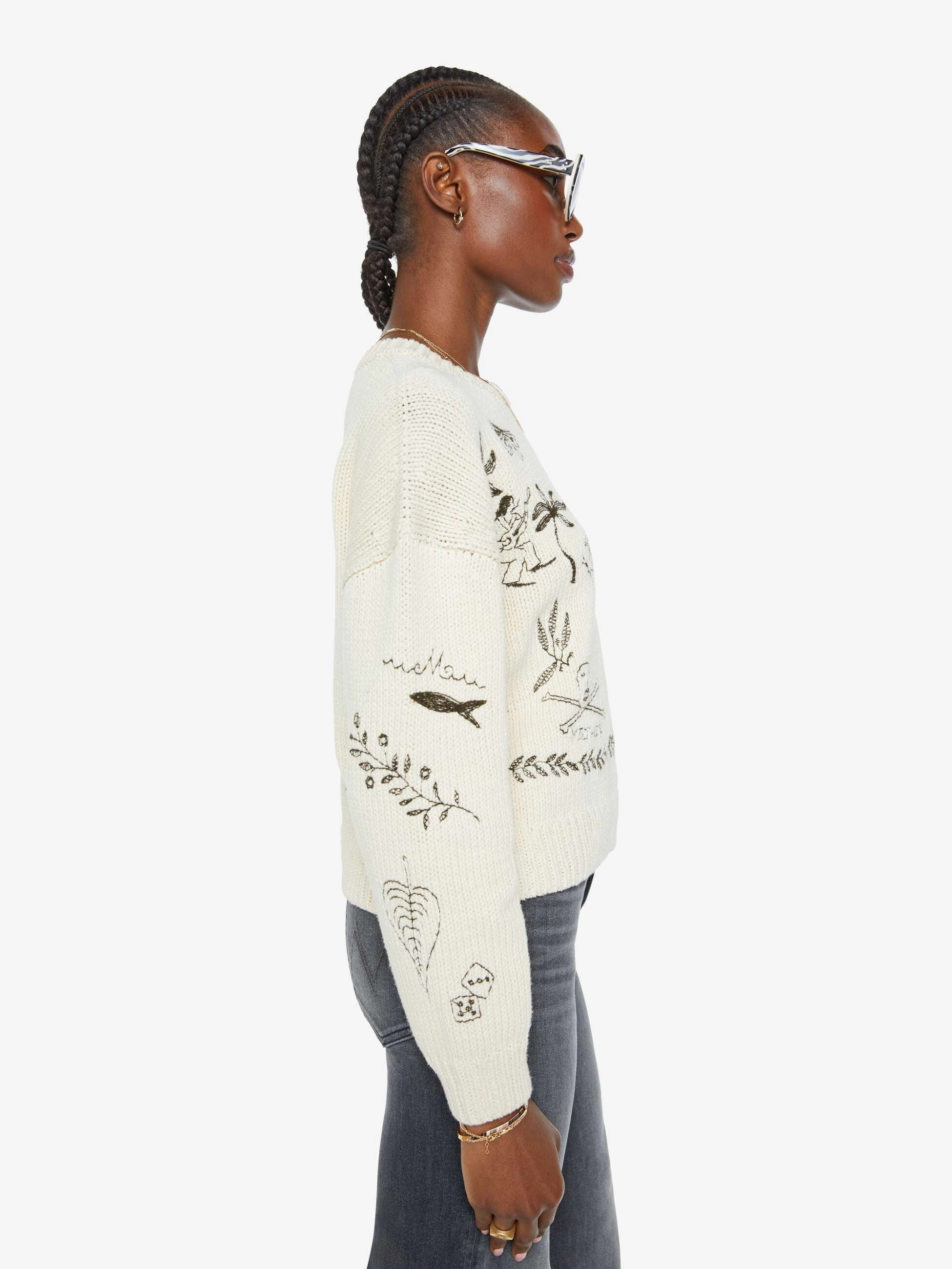 The Jumper - Drawings In The Sand Sophisticated Style