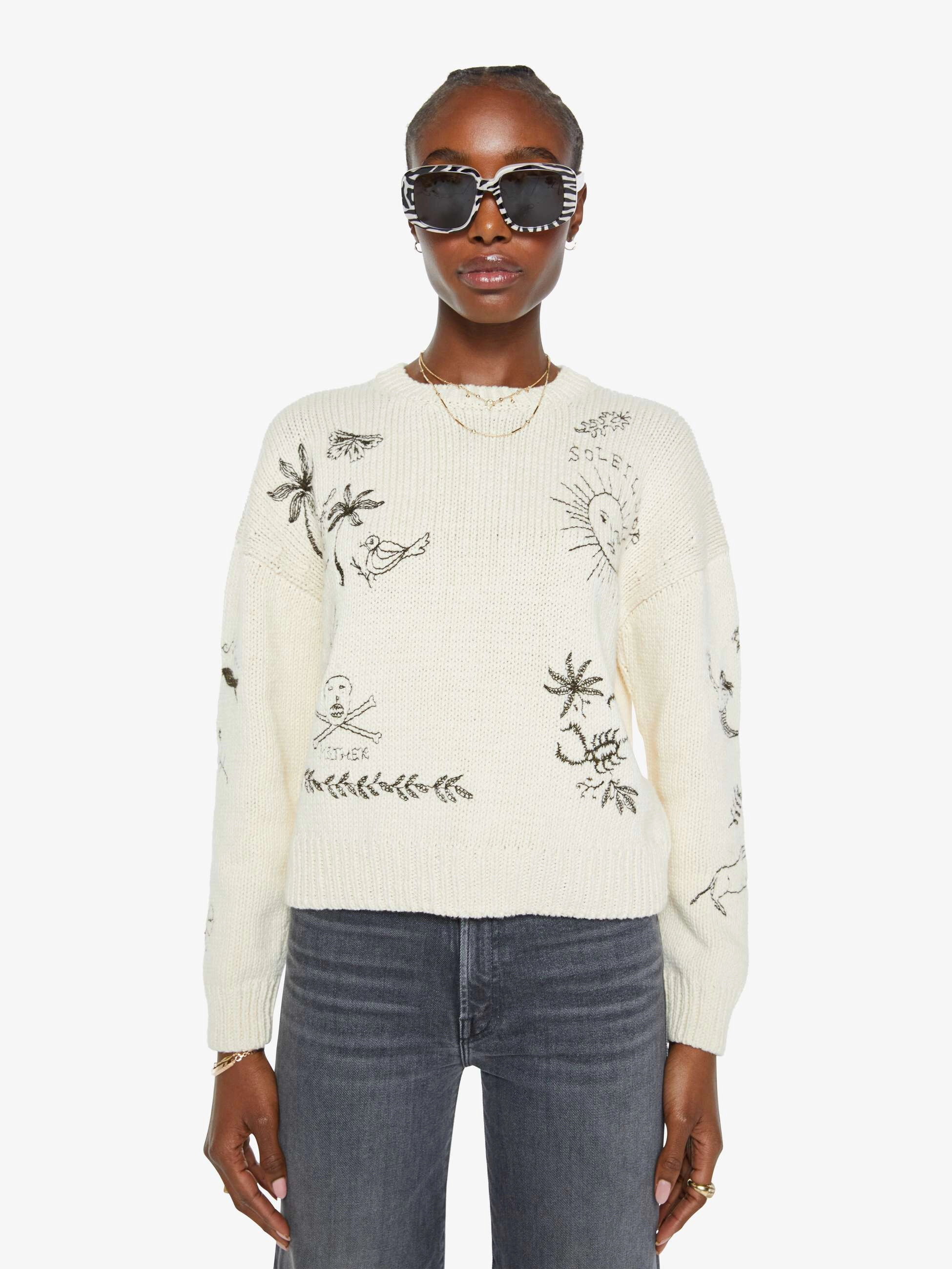 Perfect Knitwear Comfy Appeal The Jumper - Drawings In The Sand