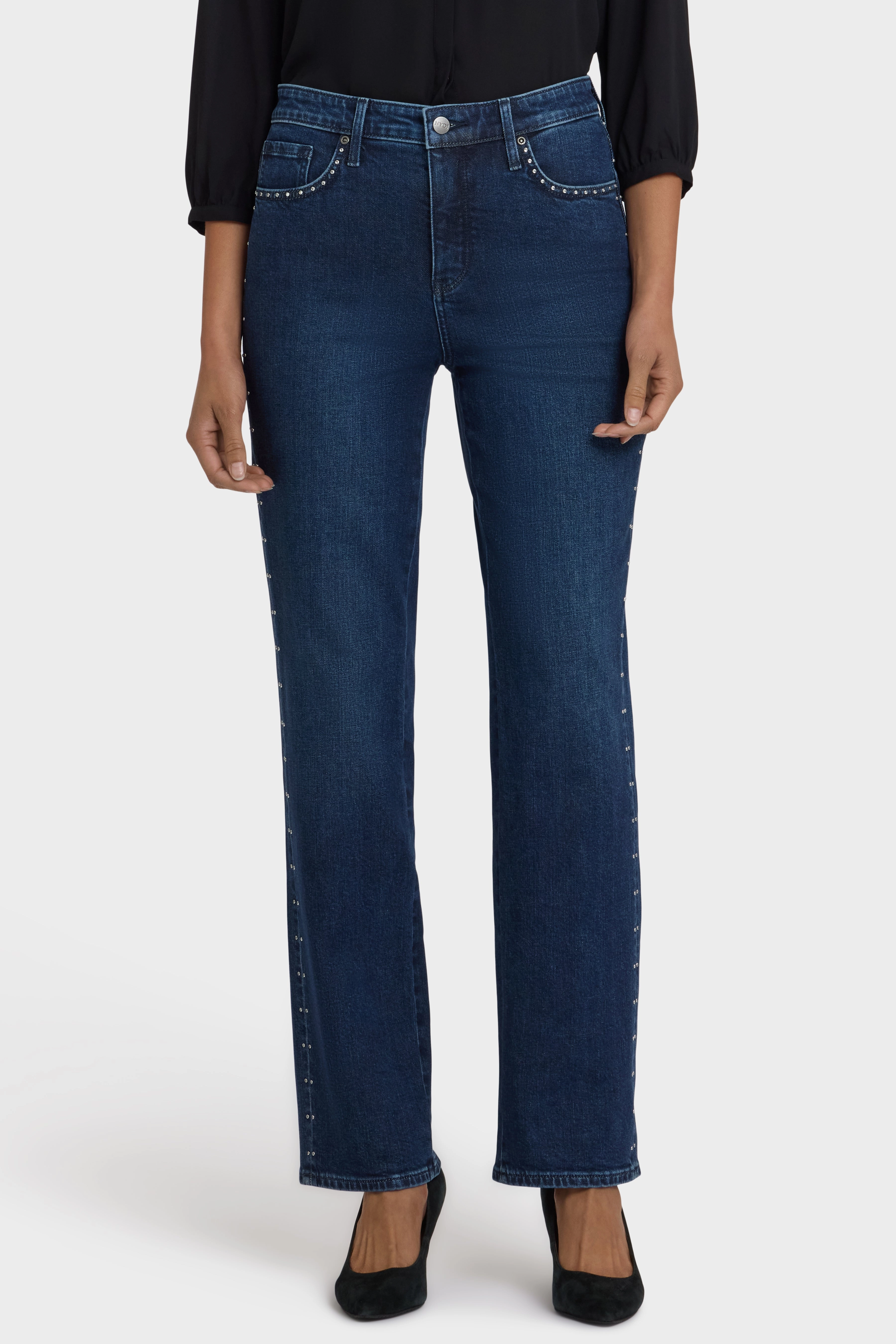 Brooke Loose Straight Jeans - Louvre Sapphire Holiday Vibes High Quality