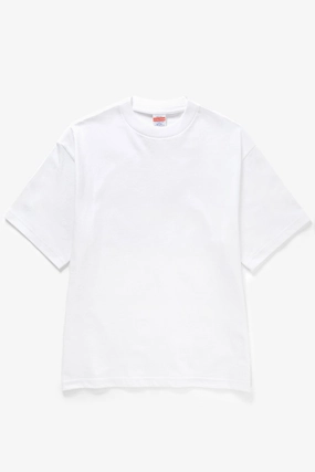 United Athle - 4277 7oz Open End Rugged T-Shirt - White All-Season Comfort Wear Travel Ready