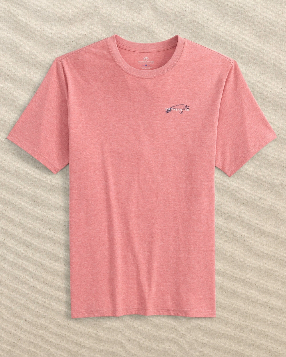 Southern Tide You Can't Catch The Skipjack Heather SS T-Shirt Active Layers Printed Logo