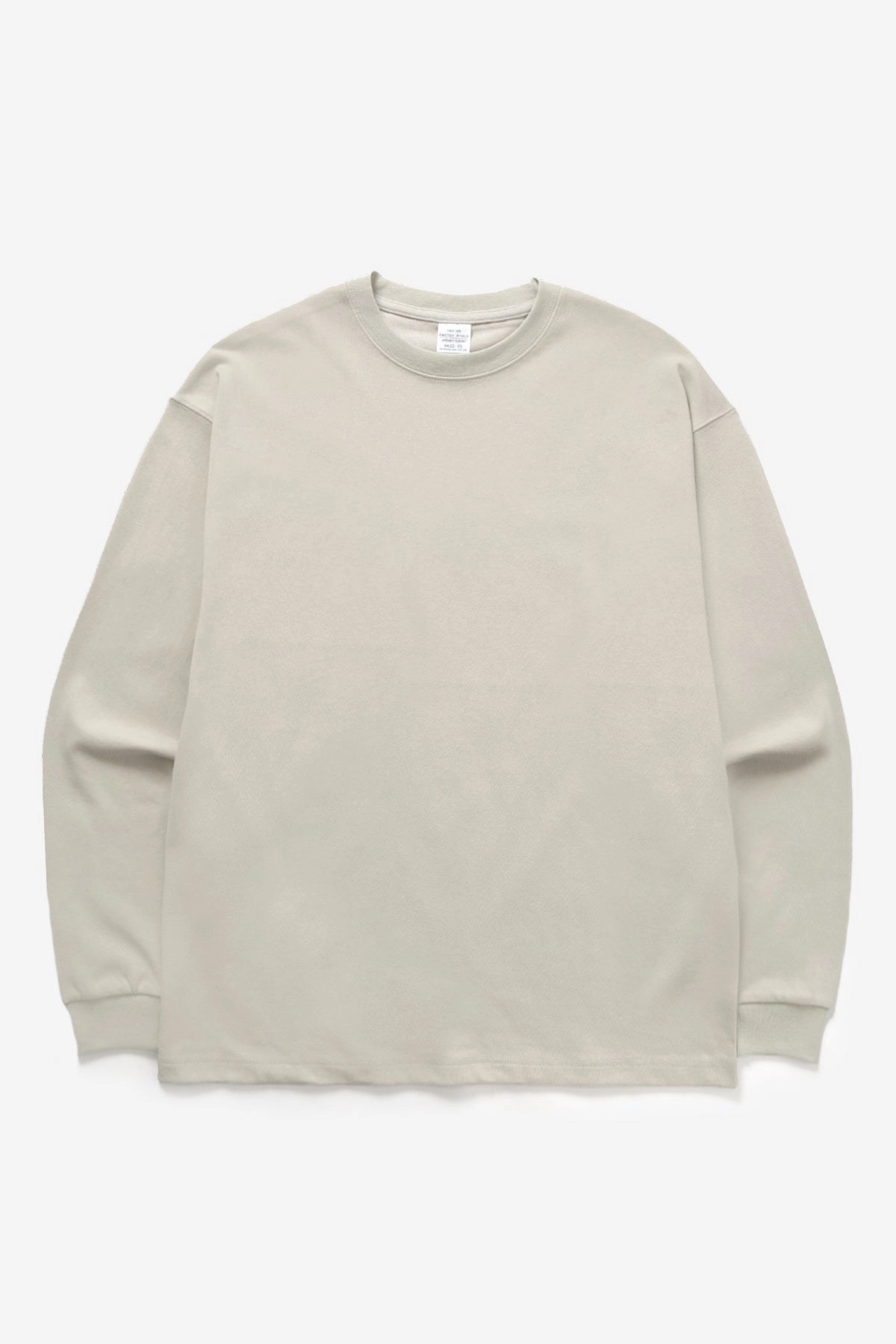 United Athle - 4422 9oz Magnum Weight Long Sleeve T-Shirt - Grey Comfort Fit Daily Casual