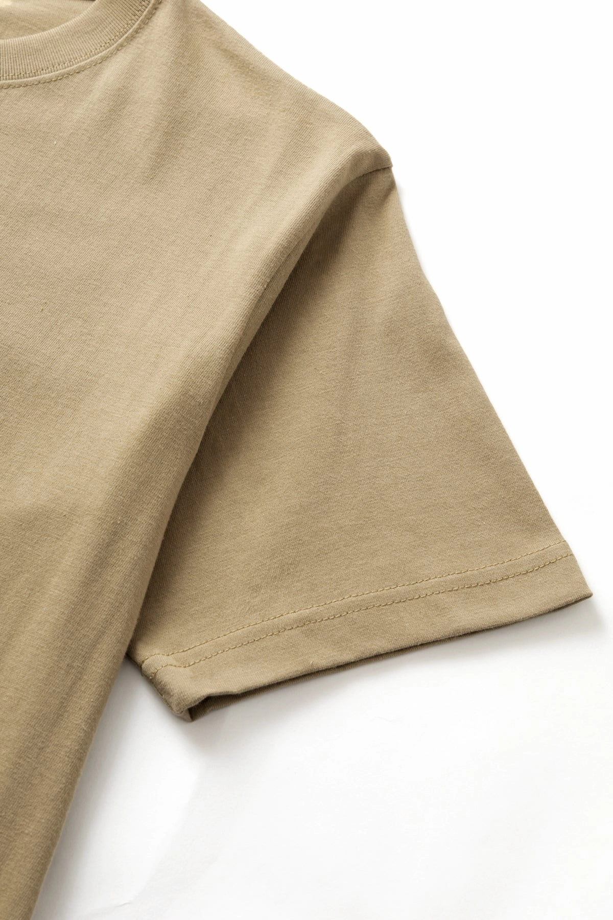 Eco Conscious Production Anti Static Finish United Athle - 5942 6.2oz Premium T-Shirt - Khaki