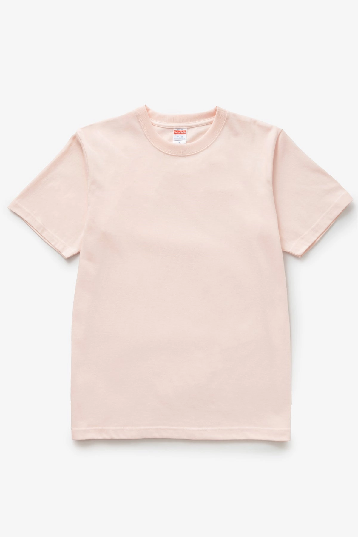 United Athle - 5942 6.2oz Premium T-Shirt - Pink Wrinkle Resistant Material