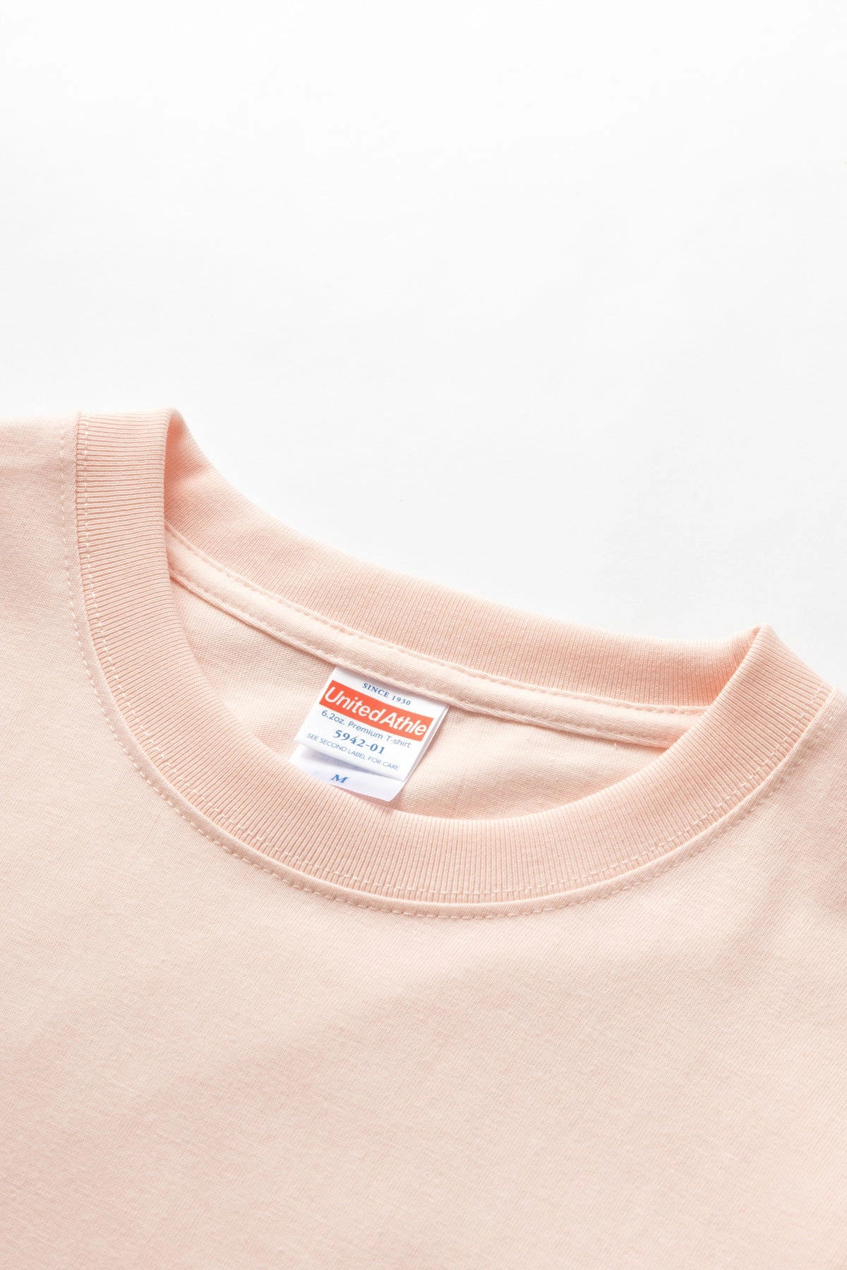 Heather Jersey Material United Athle - 5942 6.2oz Premium T-Shirt - Pink