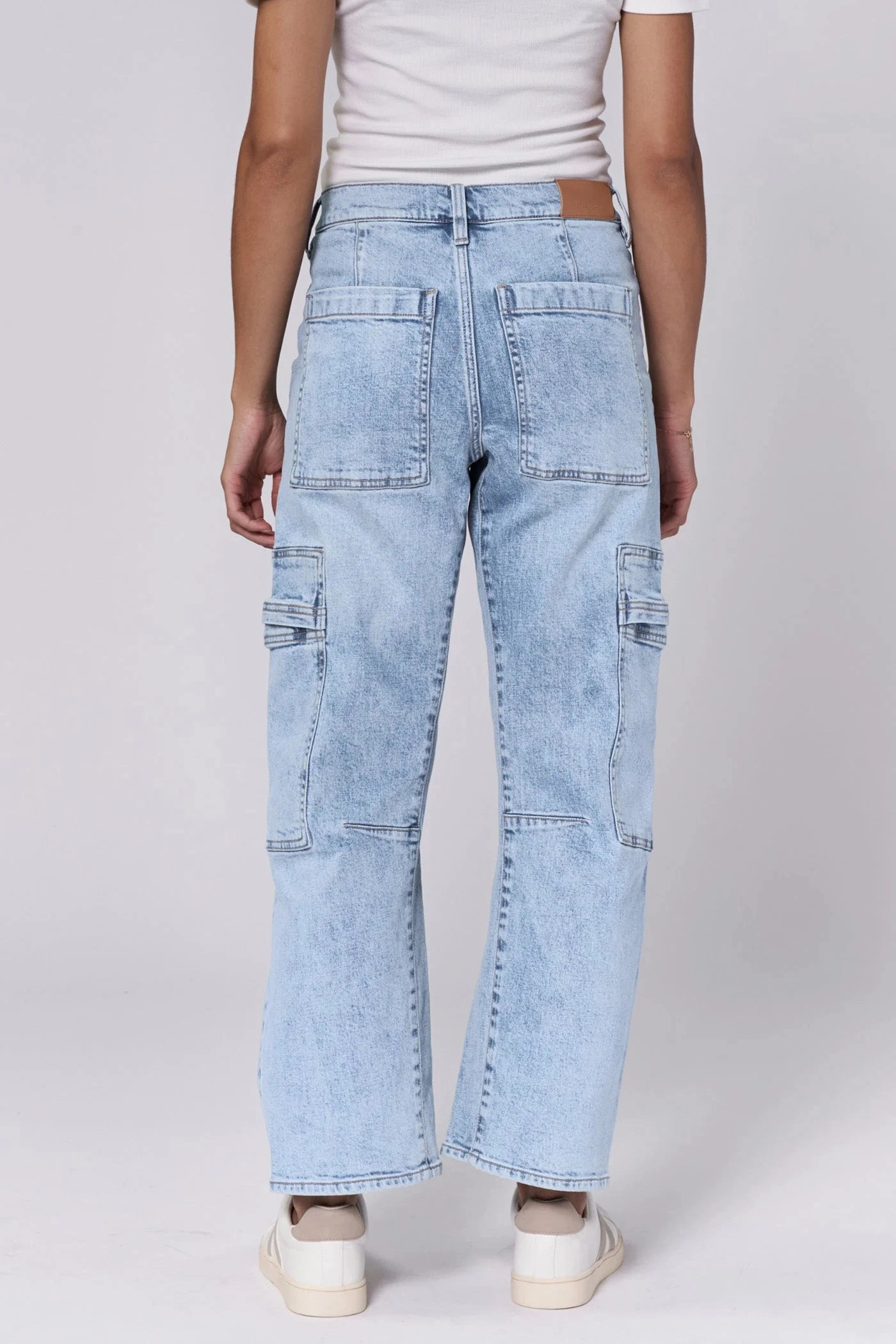 Dear John Lasso High Rise Cropped Baggy Fit Jeans Tejano Blue Stylish Sunny Vibes Rainy Day Everyday