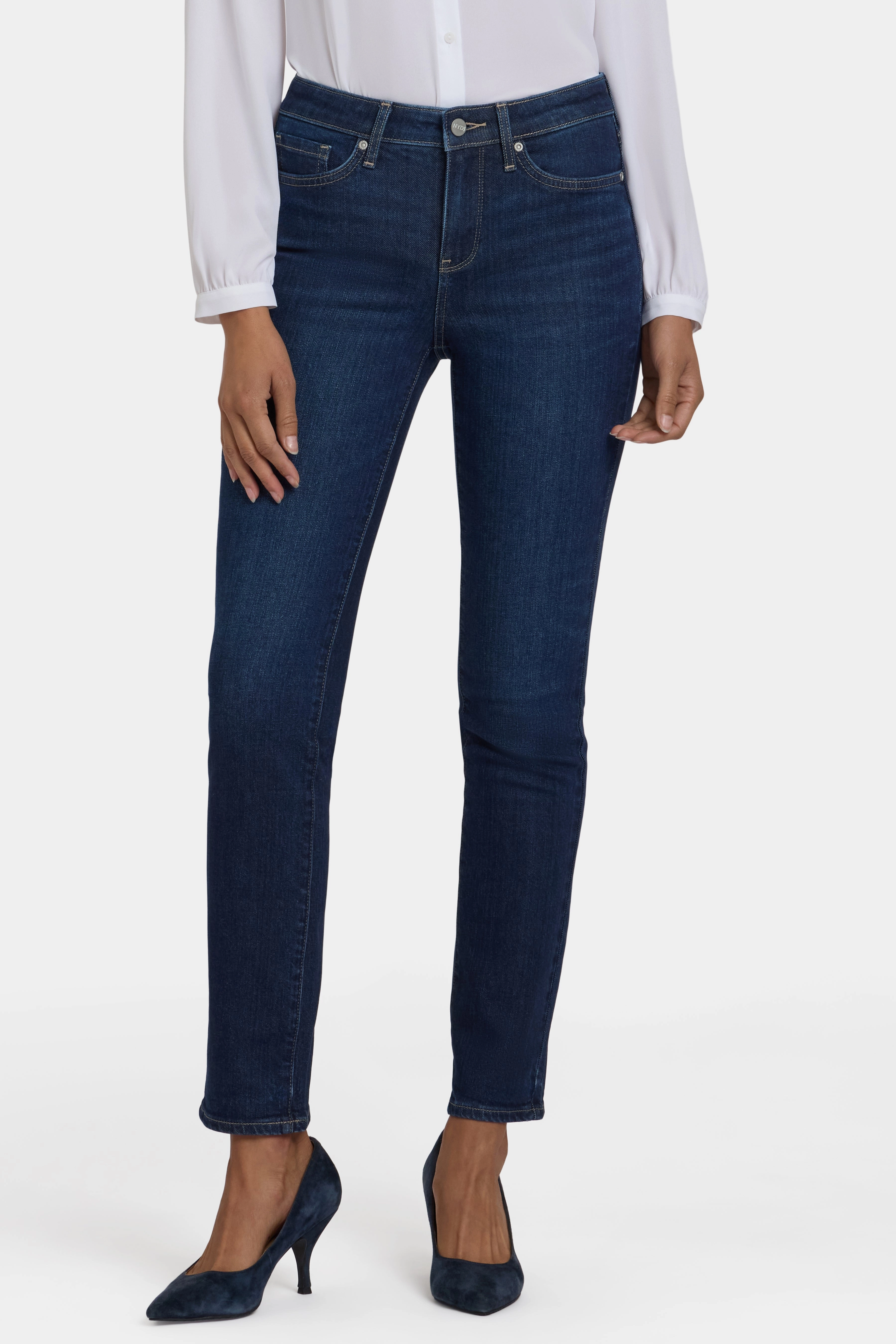 Clean Outfit Sheri Slim Jeans - Indigo Seine