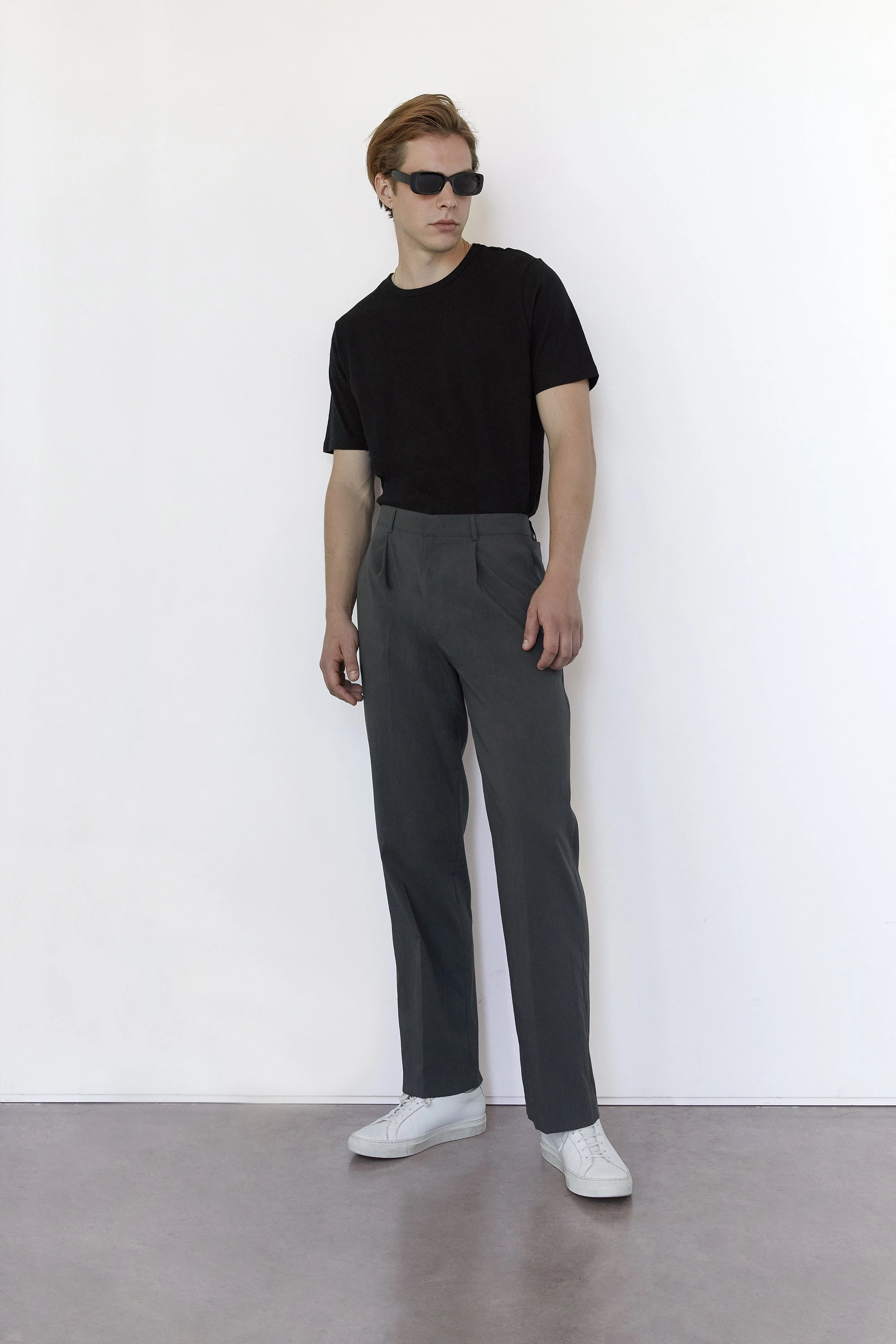 STRAIGHT LEG PANT WITH PLEATS QuickReleaseBuckle All Season Wear