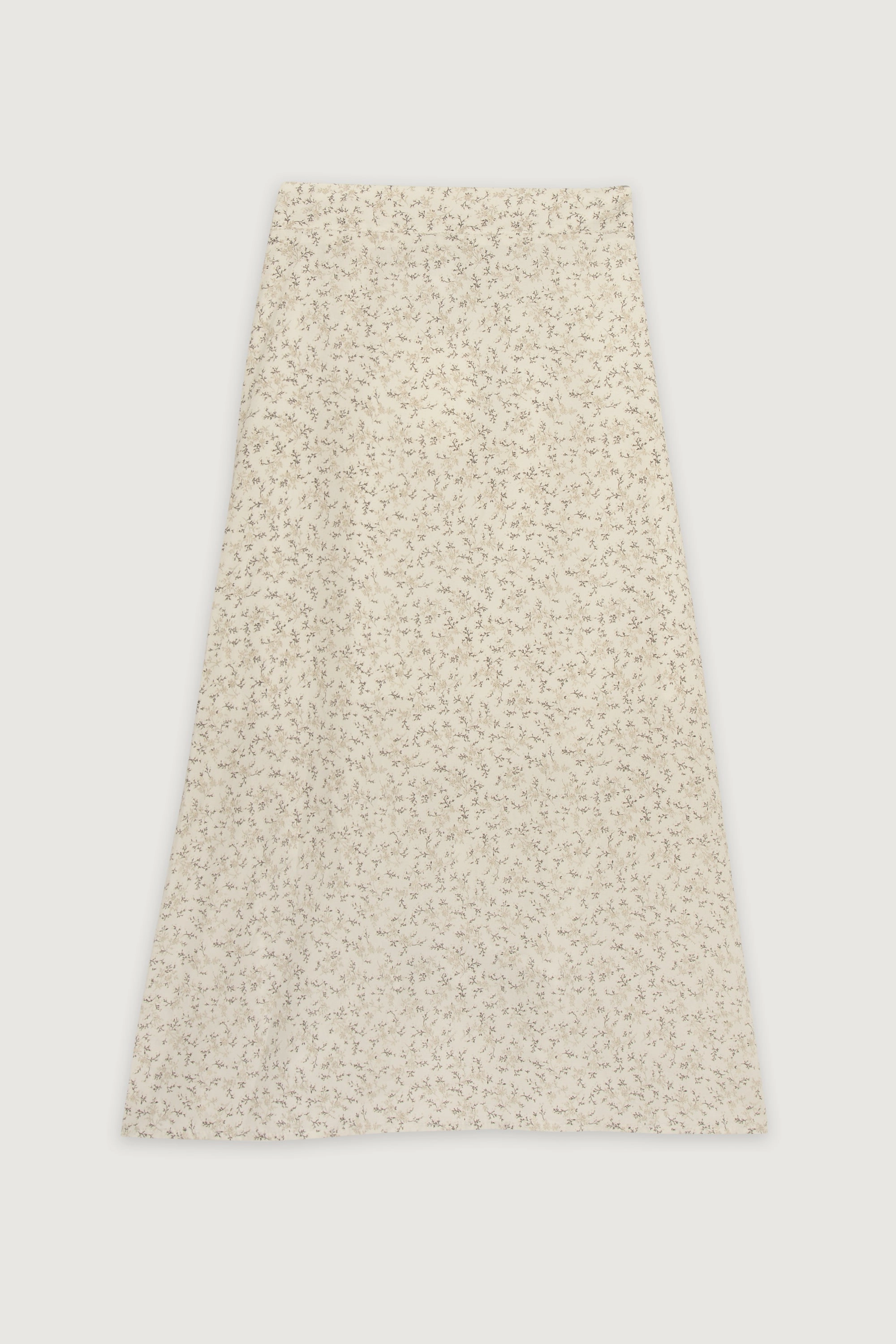 FLORAL MIDI SKIRT Casual Wear Easy Fashion