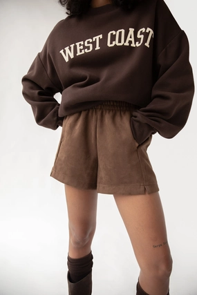 Movement Flex VEGAN SUEDE SHORTS