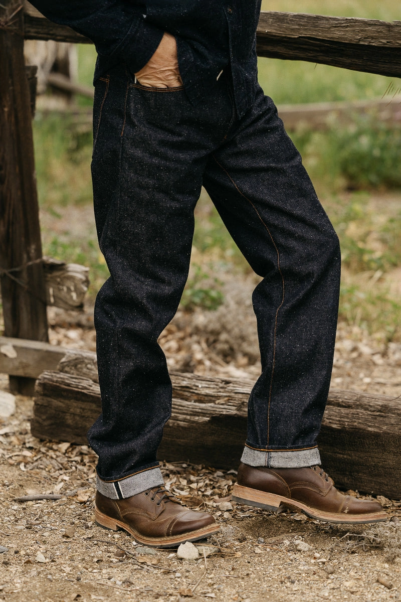 The Barrel Classic Straight Old Nep - Indigo Raw 13.5oz Selvedge Easy Essentials Versatile Fit
