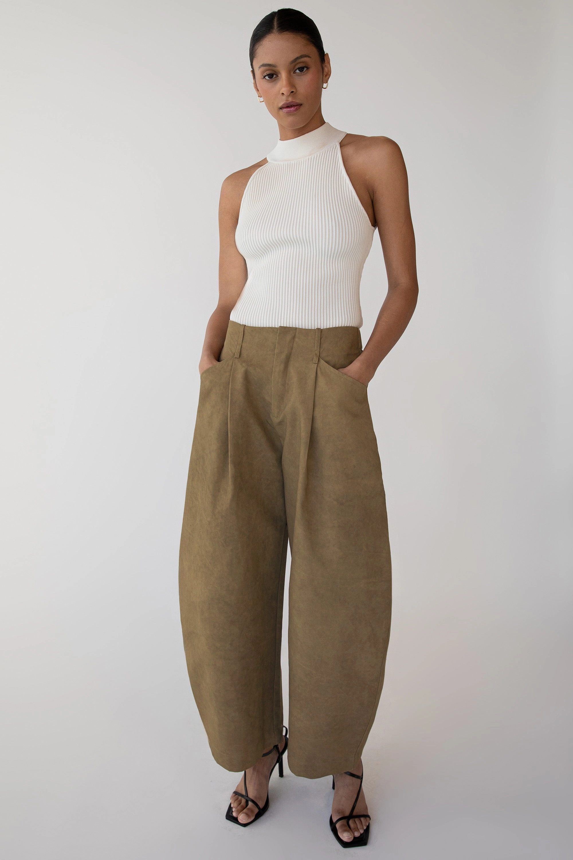 MachineWashable Tough Flex VOLUMINOUS BARREL LEG PANT