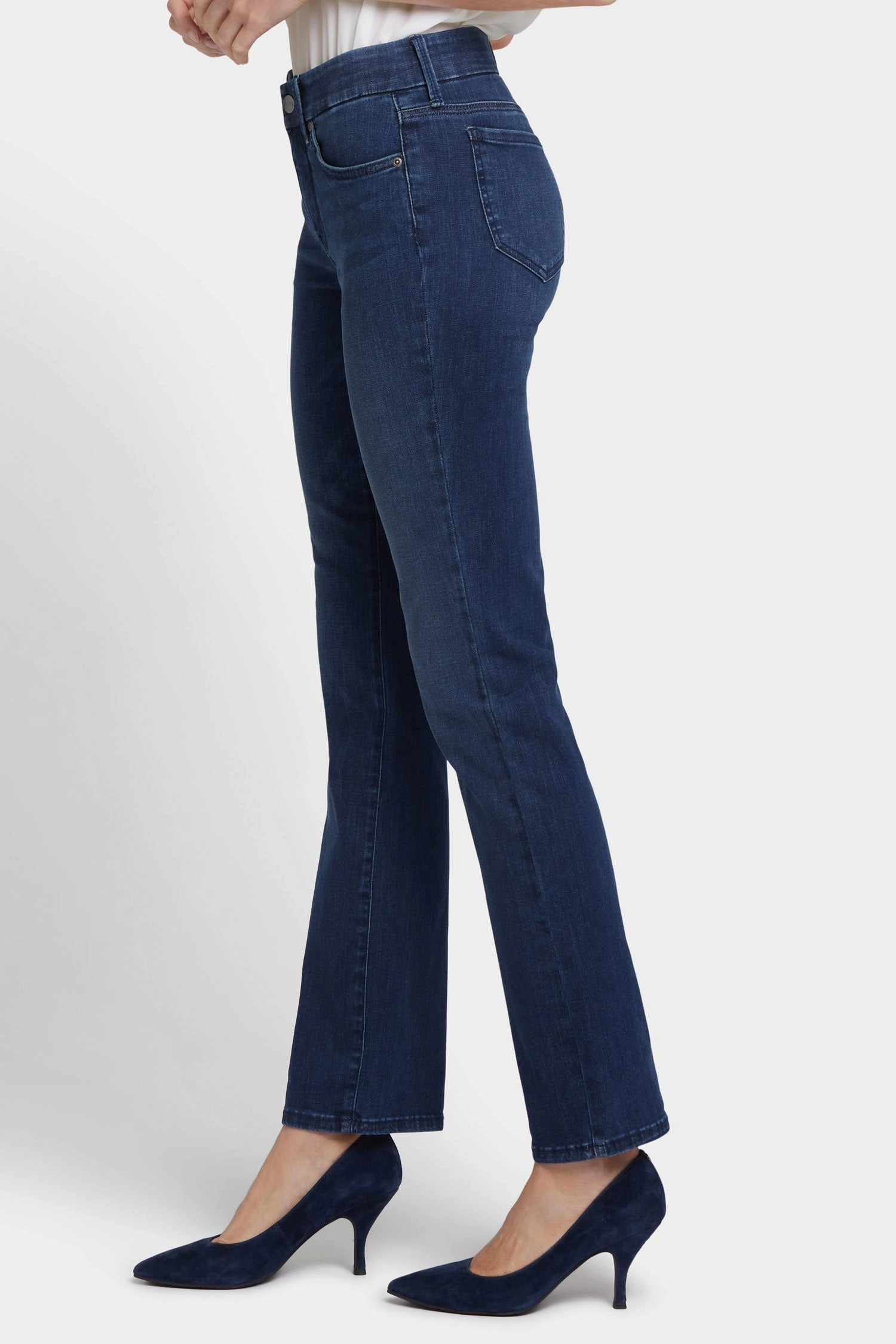 Year Round Waist-Match? Marilyn Straight Jeans In Petite - Basin