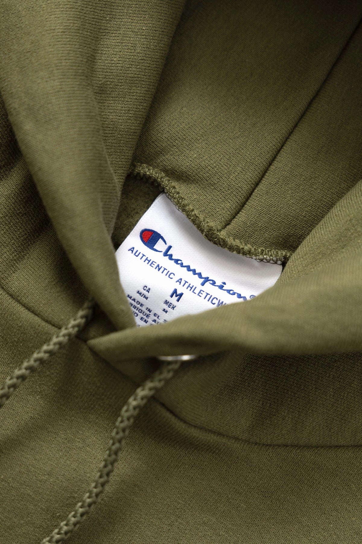 Knit Look Champion - 9oz Hoodie - Olive