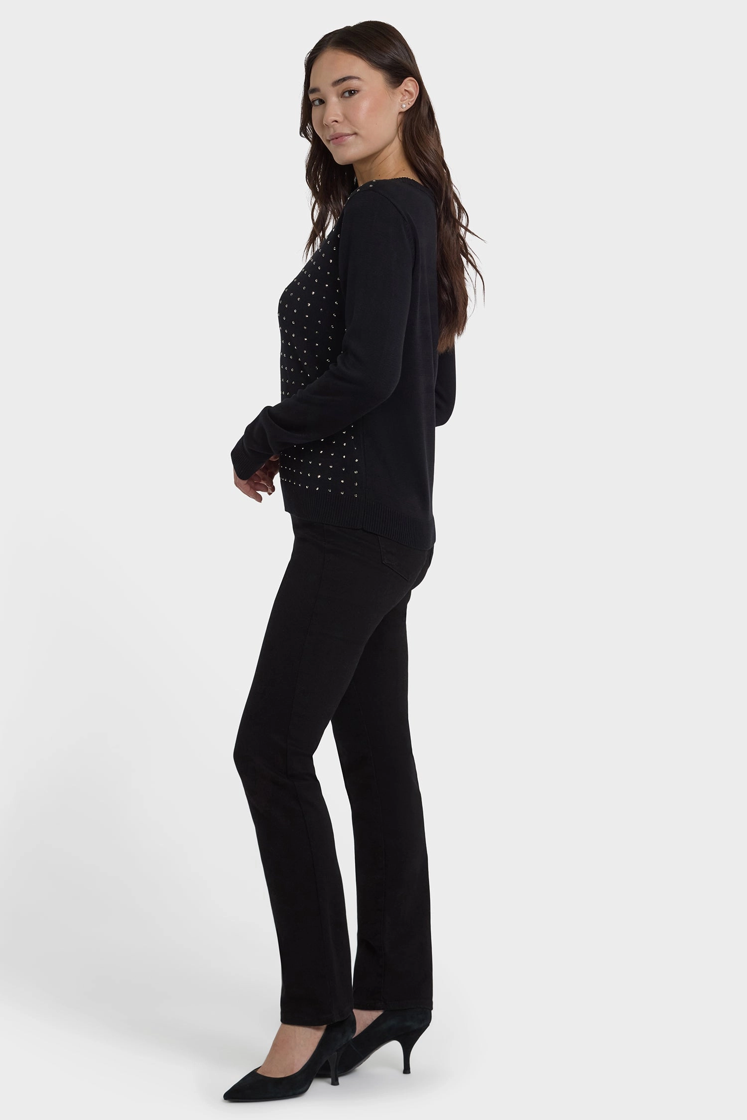 Comfy and Cozy Sparkle Sweater - Black