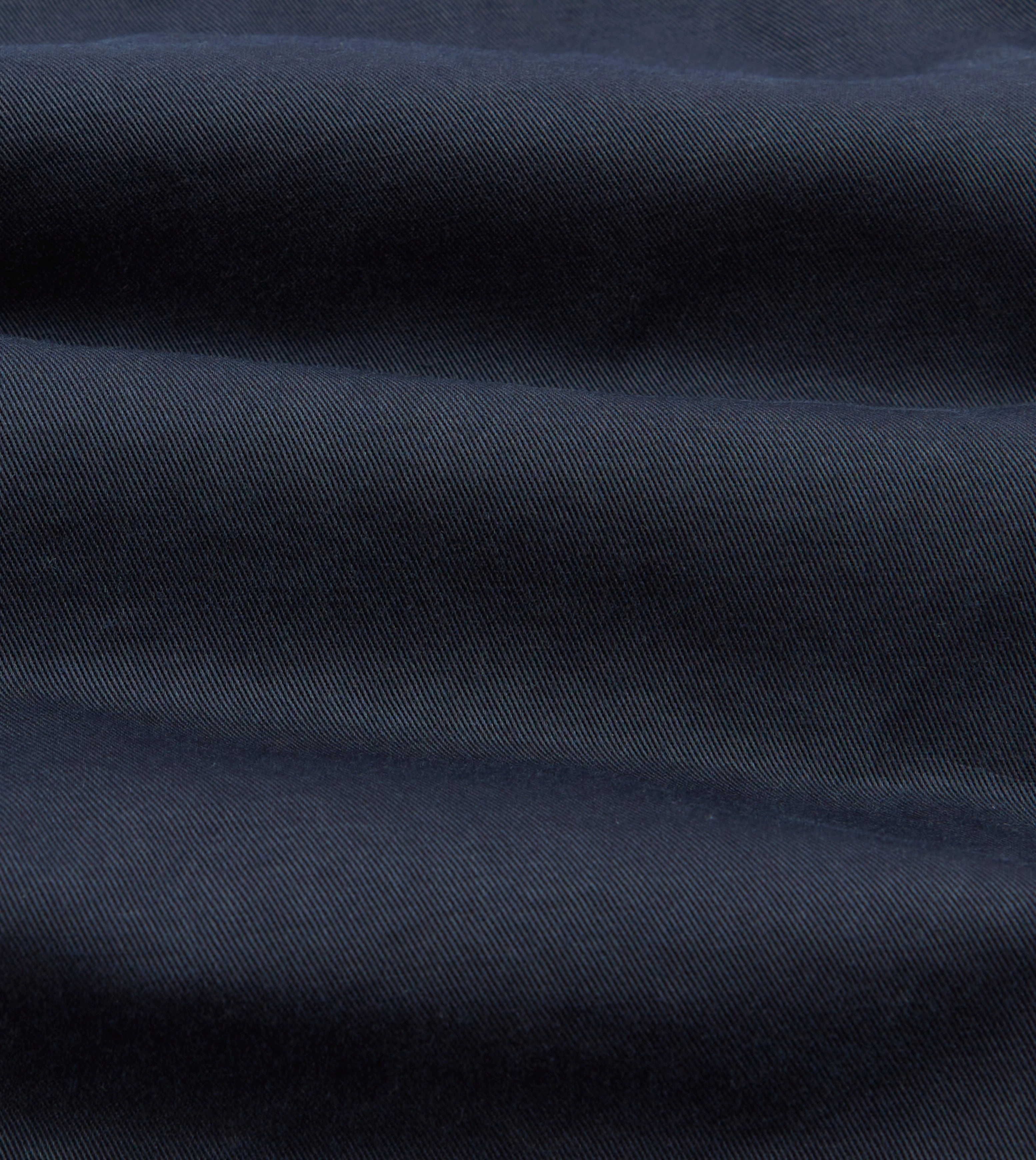 Sport Flex Wear Washed Navy Cotton Twill Single-Pleat Shorts