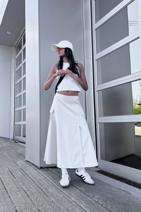 Occasion Dressing A-LINE CARGO SKIRT