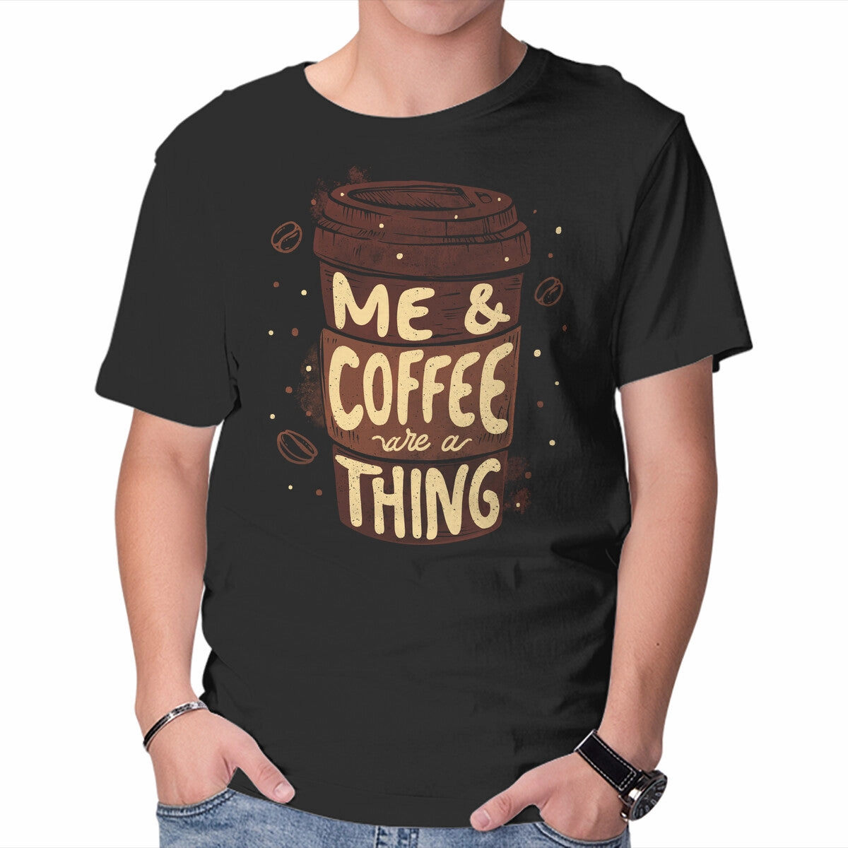 Me And Coffee Are A Thing Fashionable Fit Soft Layer