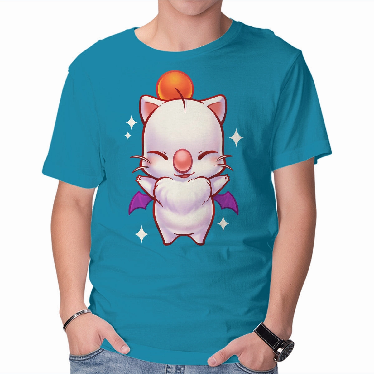 TemperatureControl Fabric Cute Moogle Hug