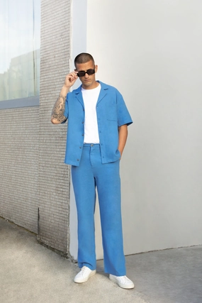 Quick Cool WIDE LEG LINEN PANTS