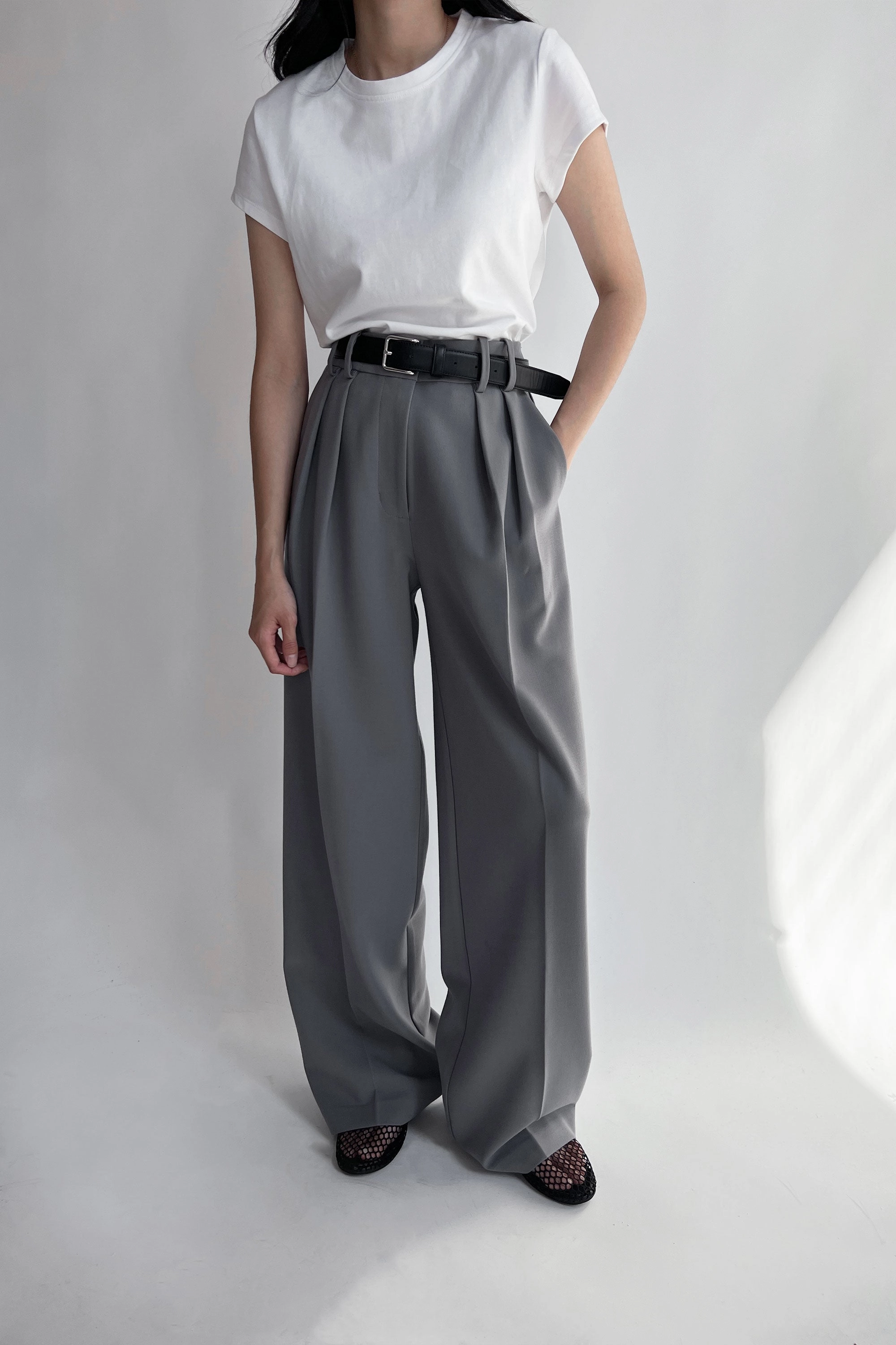 Stretch Layer Fit Sport Ready WIDE LEG TROUSER