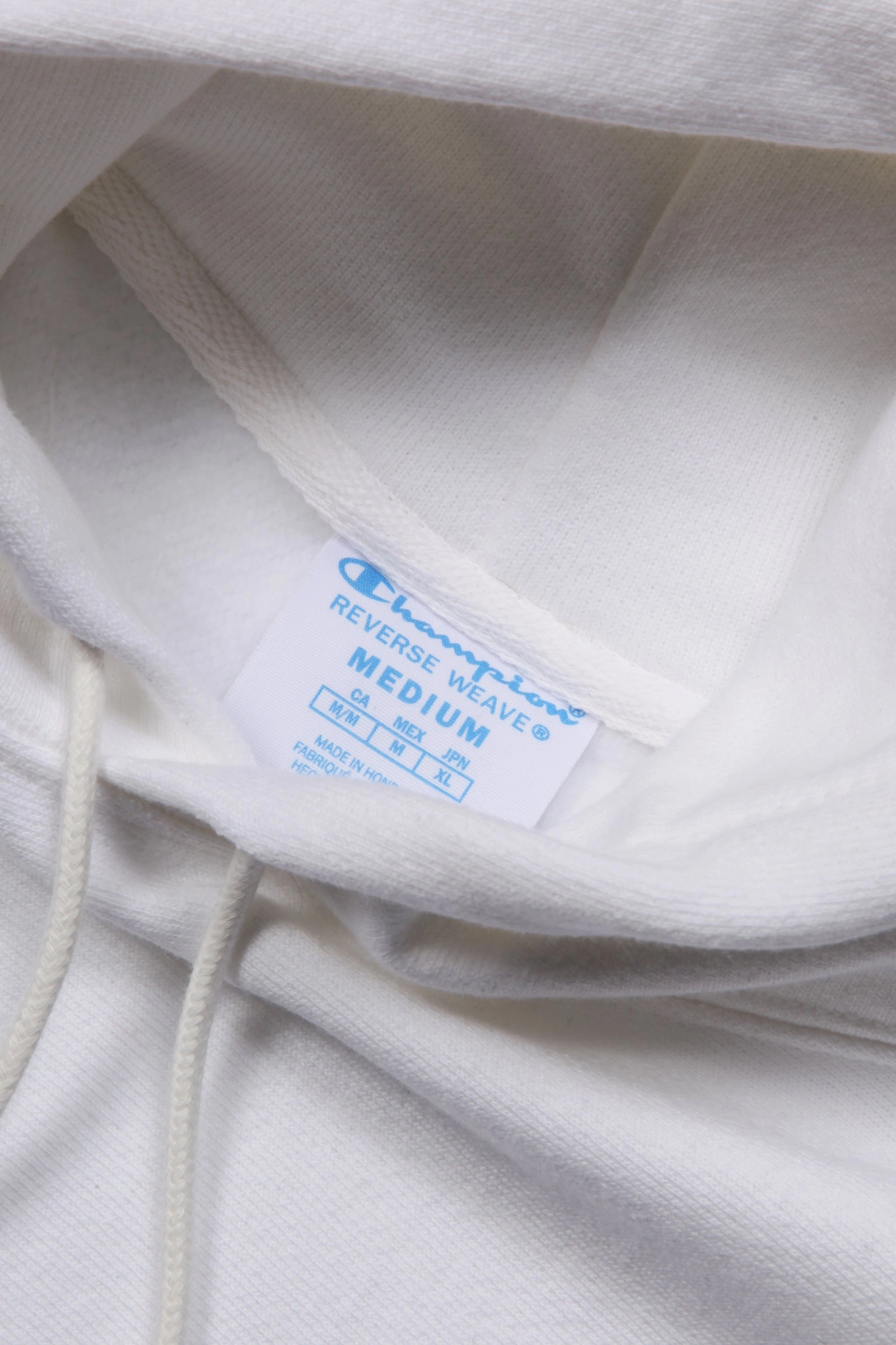 Champion - 12oz USA Reverse Weave Hoodie - White Comfy and Stylish