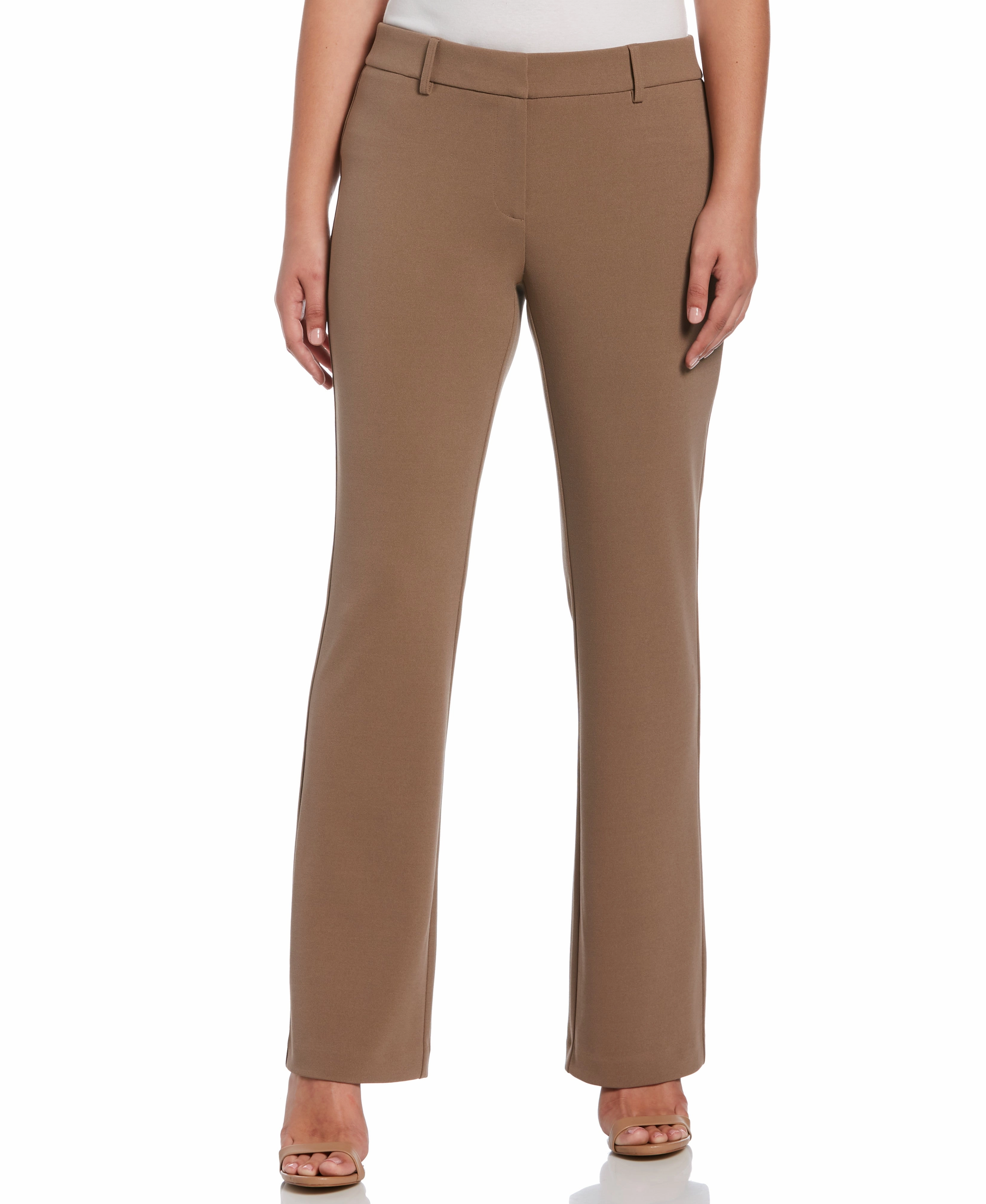 Stretch Crepe Pant - Classic Fit Non Pilling Surface Stretch Waist