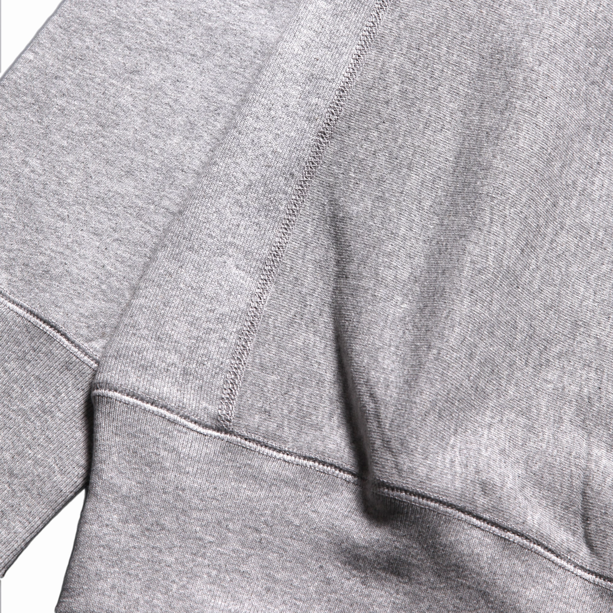 Blacksmith - Cross-Grain Staple Crewneck - Grey Chill Mode Comfort Fit Design