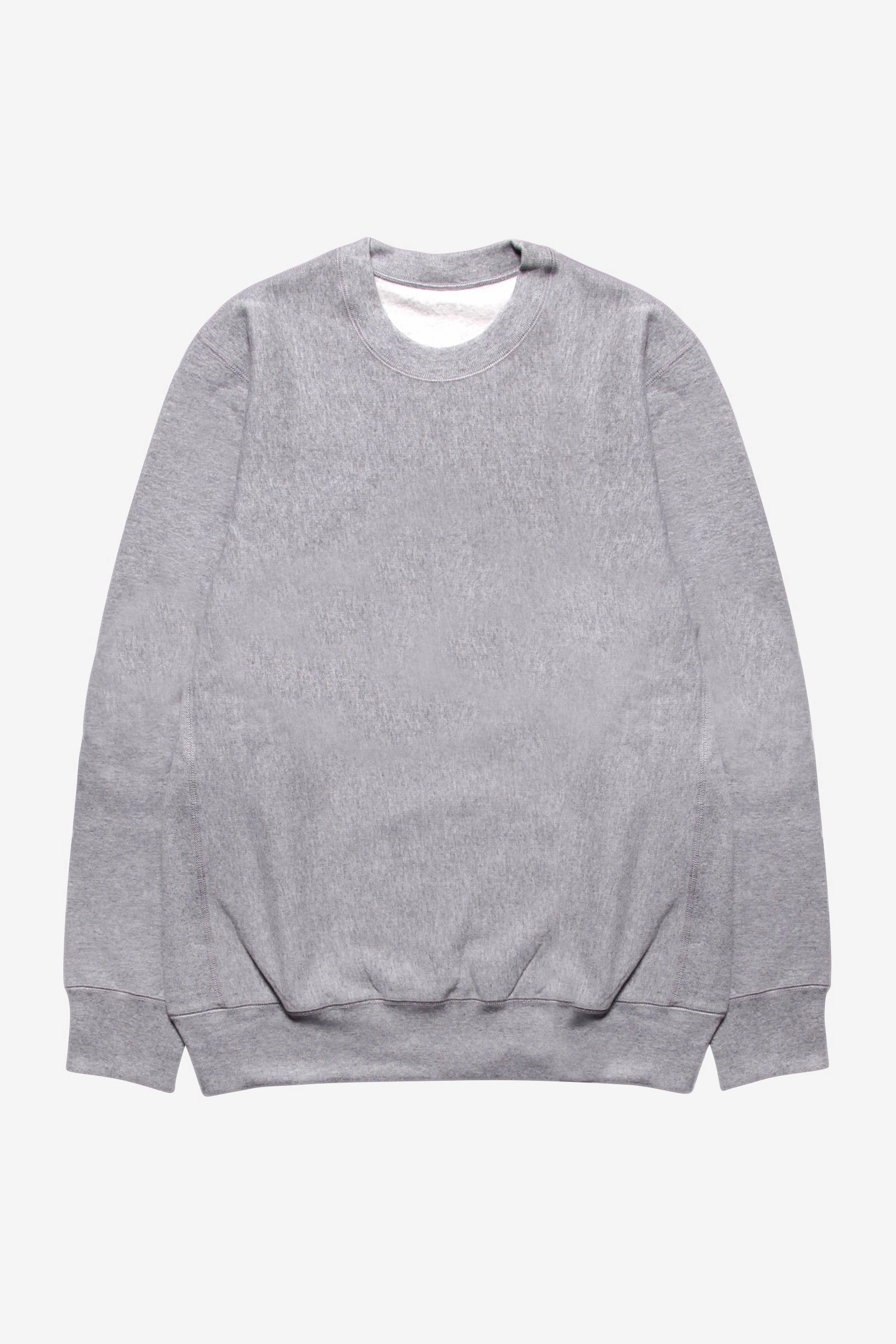 Cozy Everyday Wear Effortless Fit Blacksmith - Cross-Grain Staple Crewneck - Grey