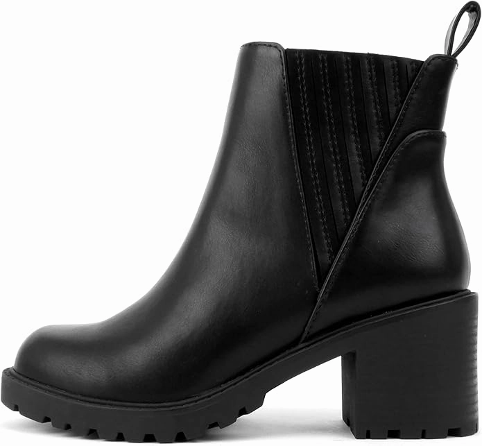 Ultimate Style Flexible Frame Outdoor Explorer Wisely Women's Round Toe Lug Sole Low Heel Ankle Boot