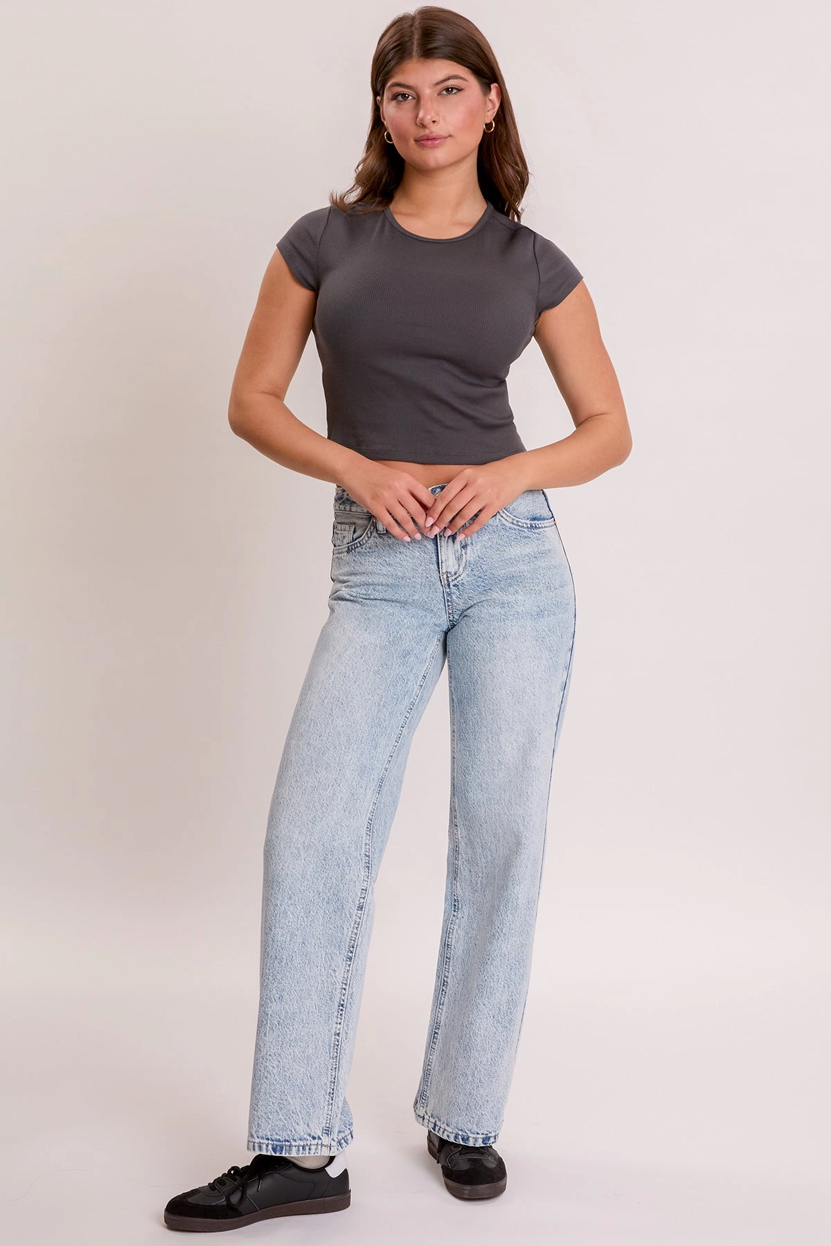 Women's Britney Wide Leg with Butterfly Print Anti Sagging Technology