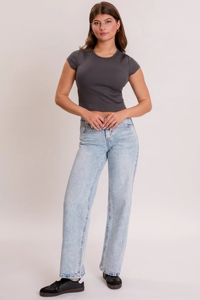 Women's Britney Wide Leg with Butterfly Print Anti Sagging Technology