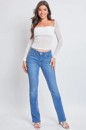 Women's Sustainable Bootcut Jeans No Hassle Fit