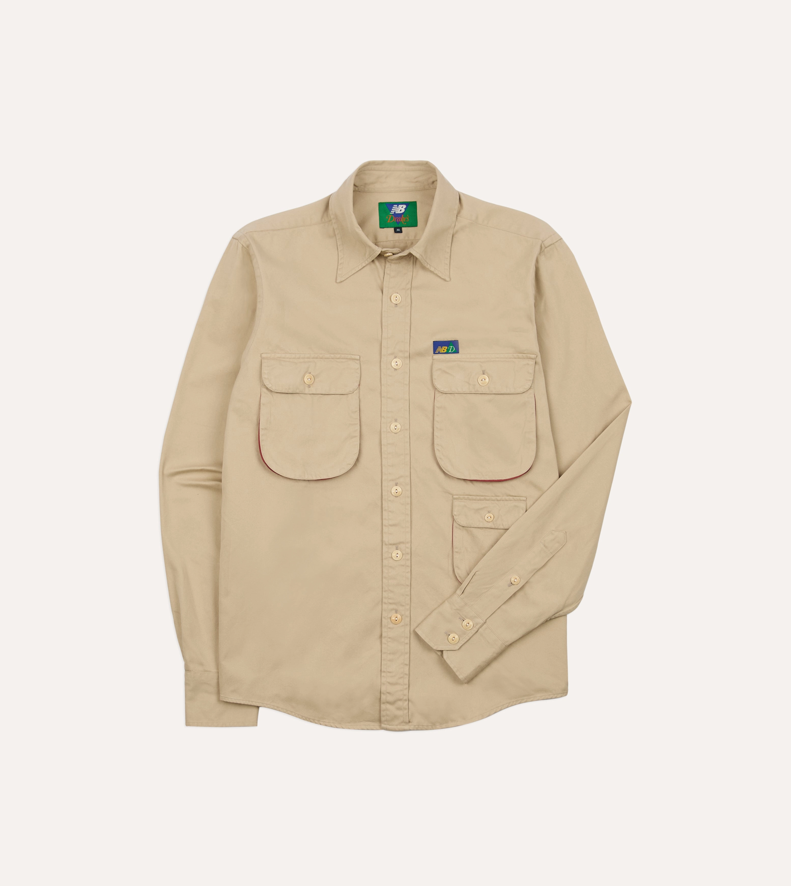 Trendy Look Classic Color Drake??s and New Balance Utility Work Shirt