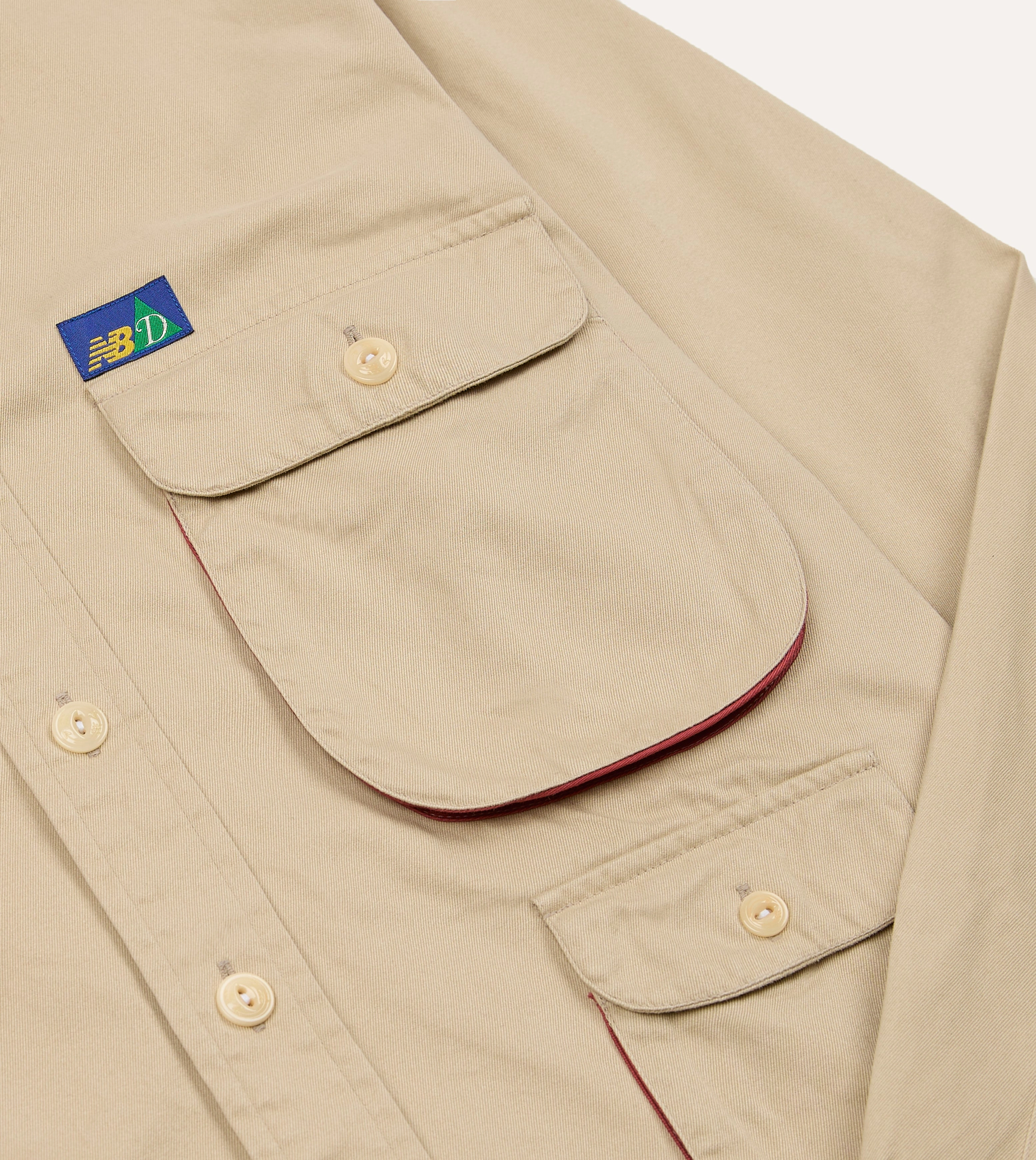 Rugged Style Soft Touch Fabric Drake??s and New Balance Utility Work Shirt