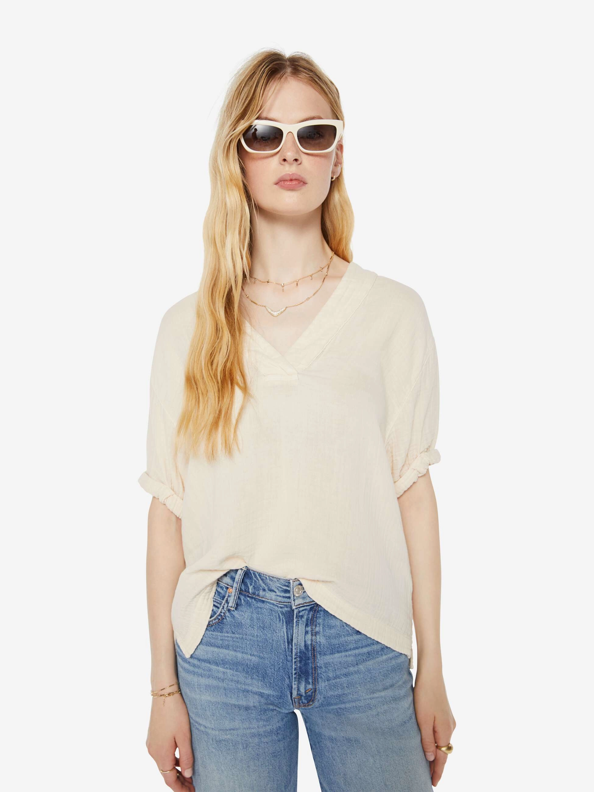 High-End Finish XiRENA Avery Top - Oysterette